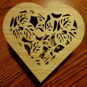 Heart Shaped Jewelry Box